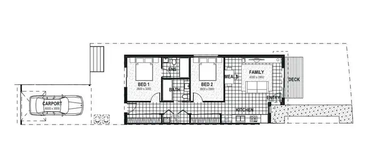 Floorplan of Homely house listing, 5 Hensbergh Place, Sunshine West VIC 3020
