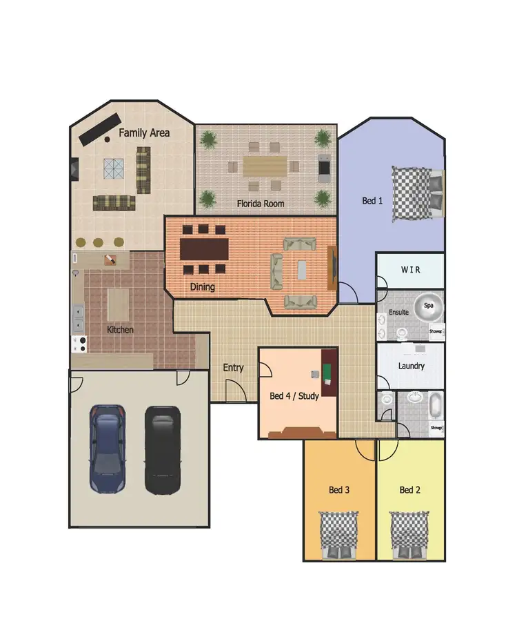 Floorplan of Homely house listing, 166 Lae Drive, Coombabah QLD 4216