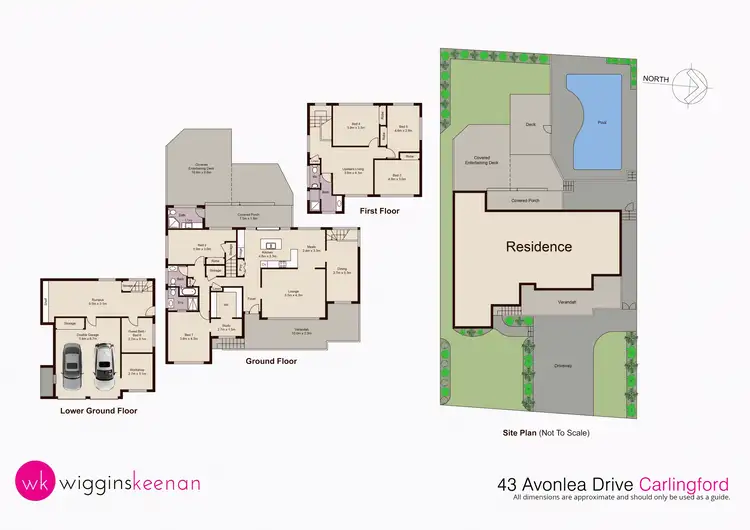 Floorplan of Homely house listing, 43 Avonlea Drive, Carlingford NSW 2118