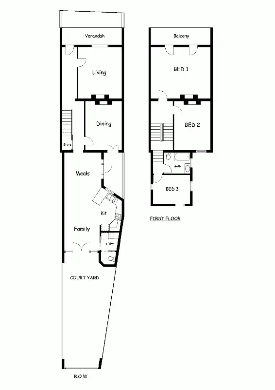 Floorplan of Homely house listing, 88 Story Street, Parkville VIC 3052