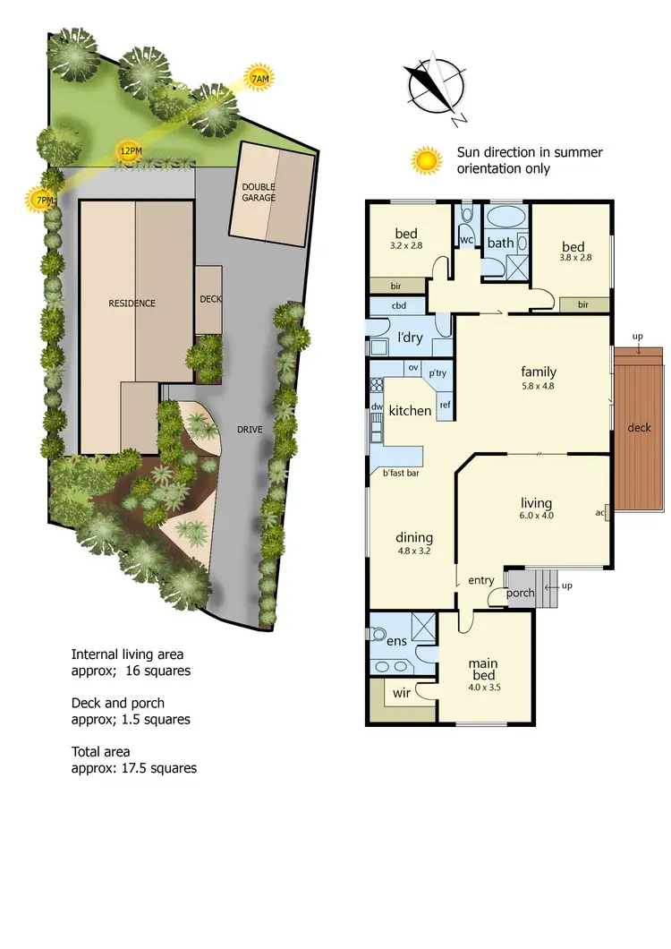 Floorplan of Homely house listing, 9 Eileen Court, Langwarrin VIC 3910