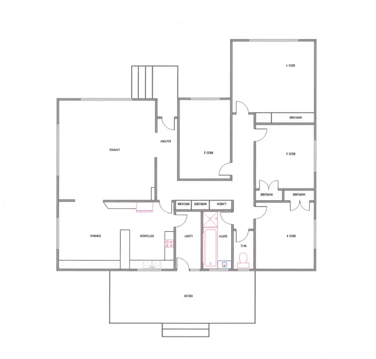 Floorplan of Homely house listing, Address available on request