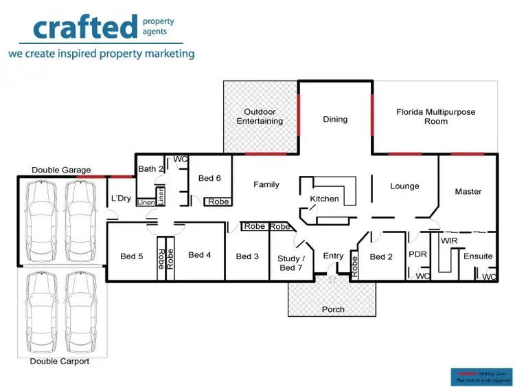 Floorplan of Homely house listing, 1-5 Carter Road, Munruben QLD 4125