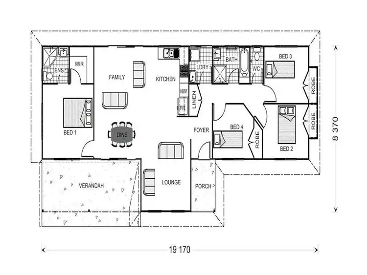 Floorplan of Homely house listing, Lot 10 Benson Road, Chatsworth QLD 4570