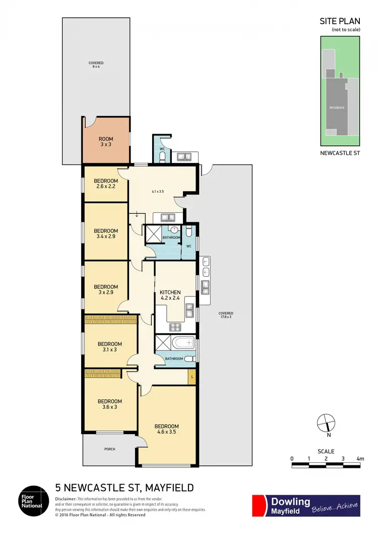 Floorplan of Homely house listing, 5 Newcastle Street, Mayfield NSW 2304