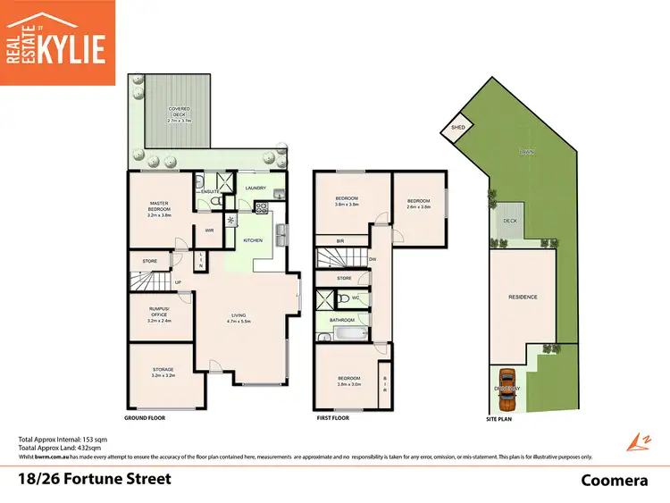 Floorplan of Homely townhouse listing, 18/26 Fortune Street, Coomera QLD 4209