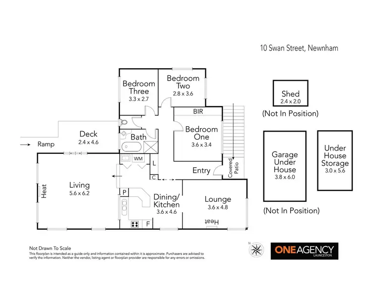 Floorplan of Homely house listing, 10 Swan Street, Newnham TAS 7248