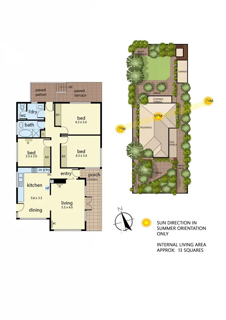 Floorplan of Homely house listing, 28 Tara Drive, Frankston VIC 3199