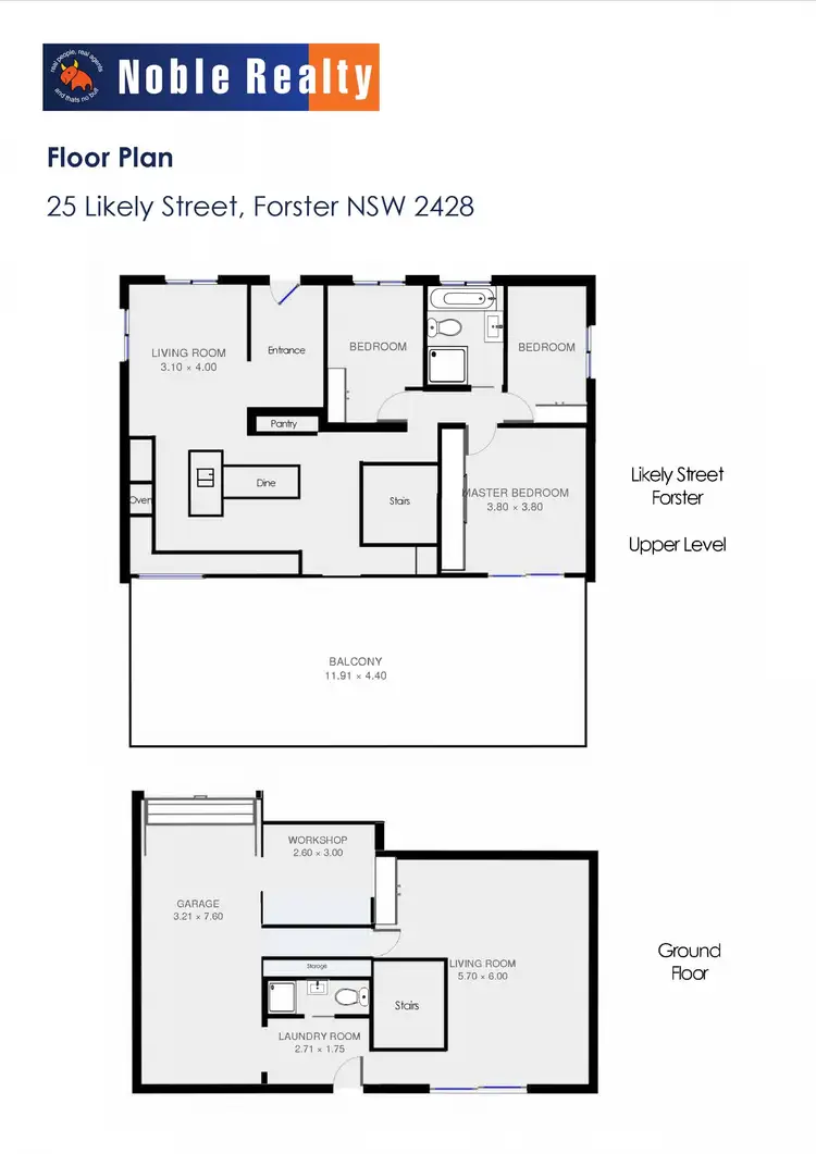 Floorplan of Homely house listing, 25 Likely Street, Forster NSW 2428