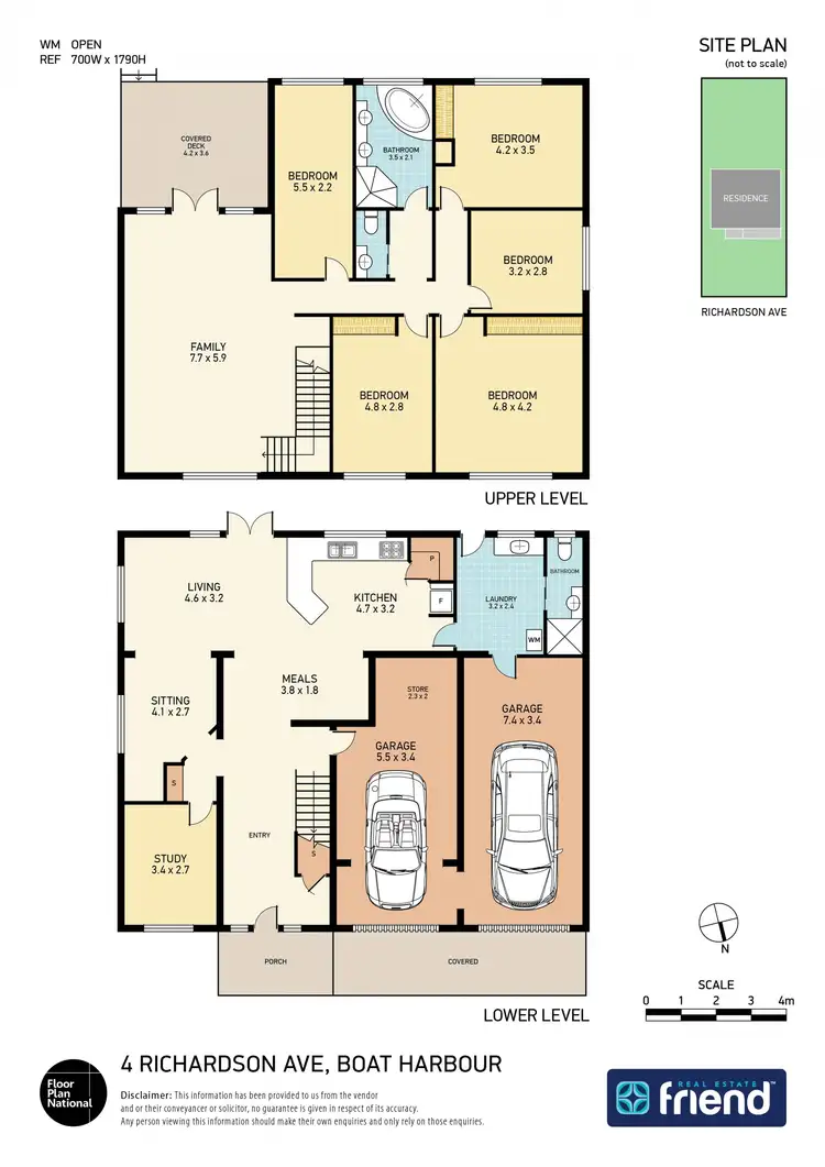 Floorplan of Homely house listing, 4 Richardson Avenue, Boat Harbour NSW 2316