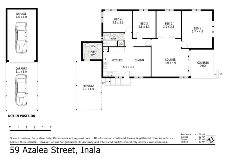 Floorplan of Homely house listing, 59 Azalea Street, Inala QLD 4077