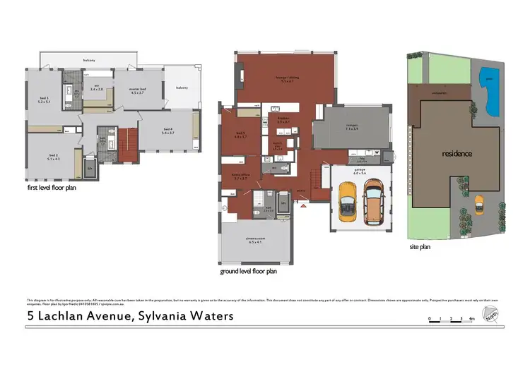 Floorplan of Homely house listing, 5 Lachlan Avenue, Sylvania Waters NSW 2224