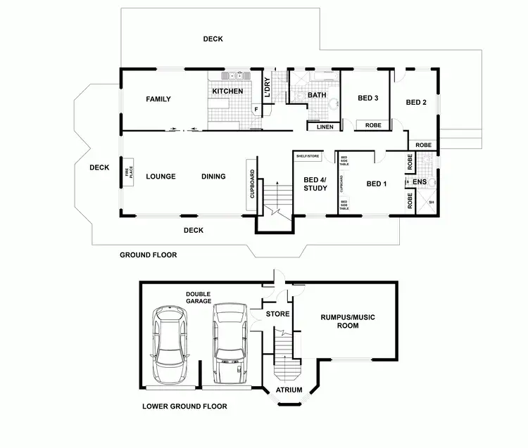 Floorplan of Homely house listing, 4 Simmie Place, Wanniassa ACT 2903