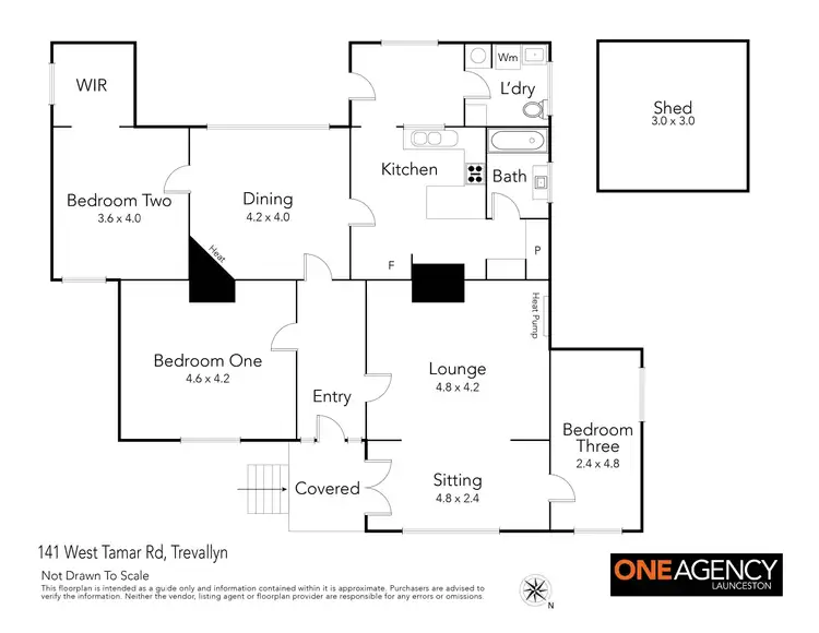 Floorplan of Homely house listing, 141 West Tamar Road, Trevallyn TAS 7250