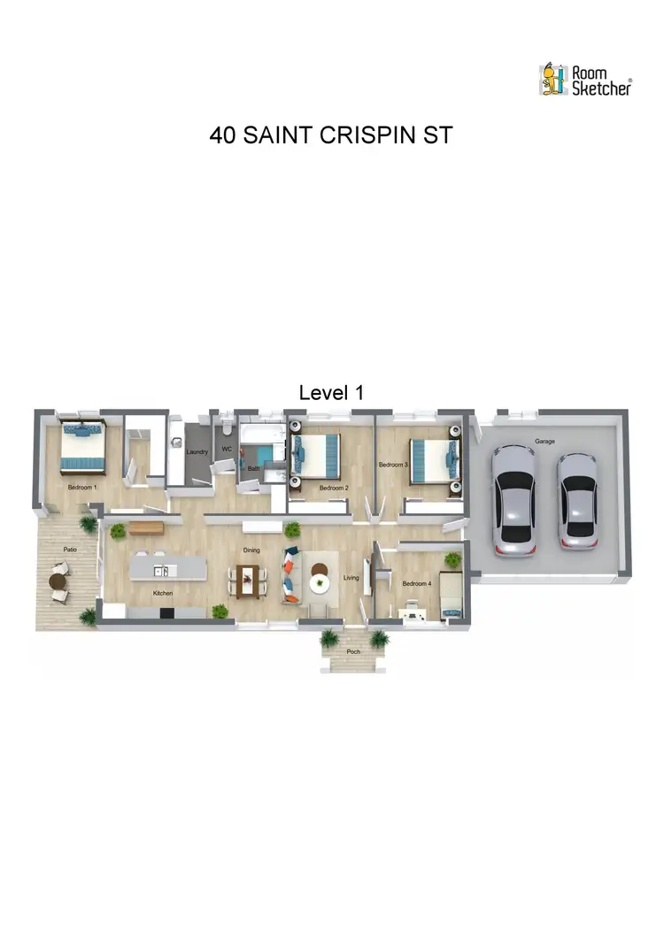 Floorplan of Homely house listing, 40 ST CRISPIN ST, Clifton Beach QLD 4879