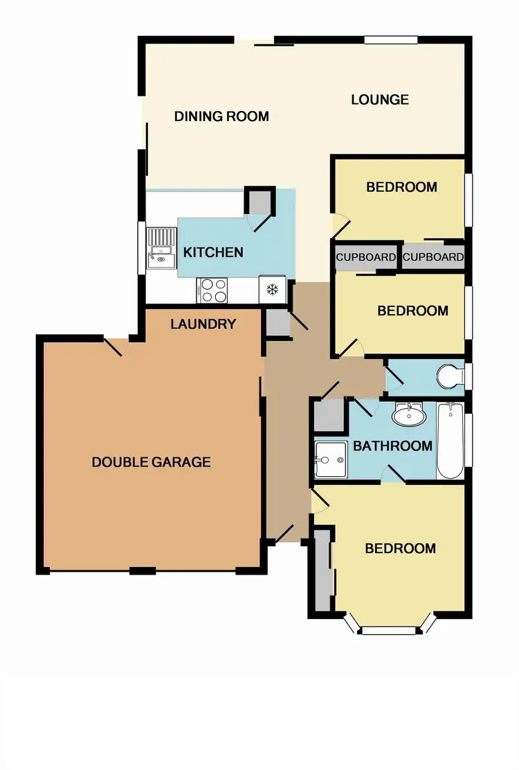 Floorplan of Homely house listing, 10 Pidgeon Boulevard, Crestmead QLD 4132