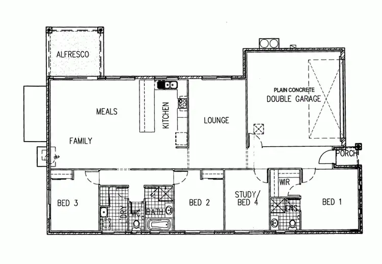 Floorplan of Homely house listing, 6 Willunga Street, Pacific Pines QLD 4211