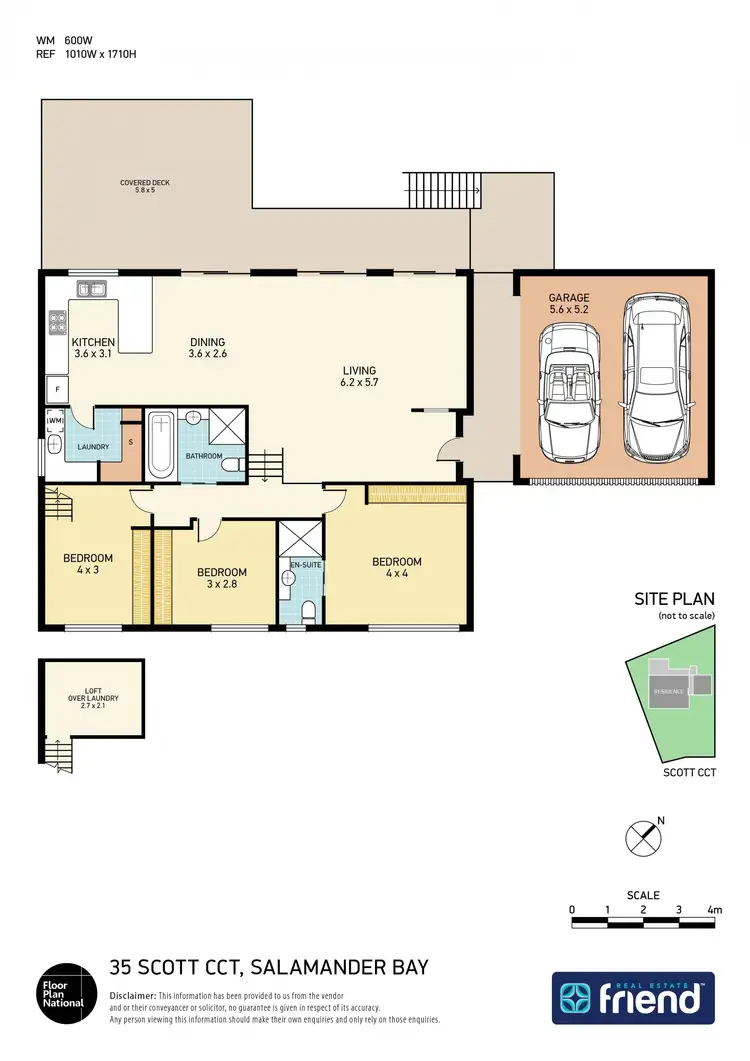 Floorplan of Homely house listing, 35 Scott Circuit, Salamander Bay NSW 2317