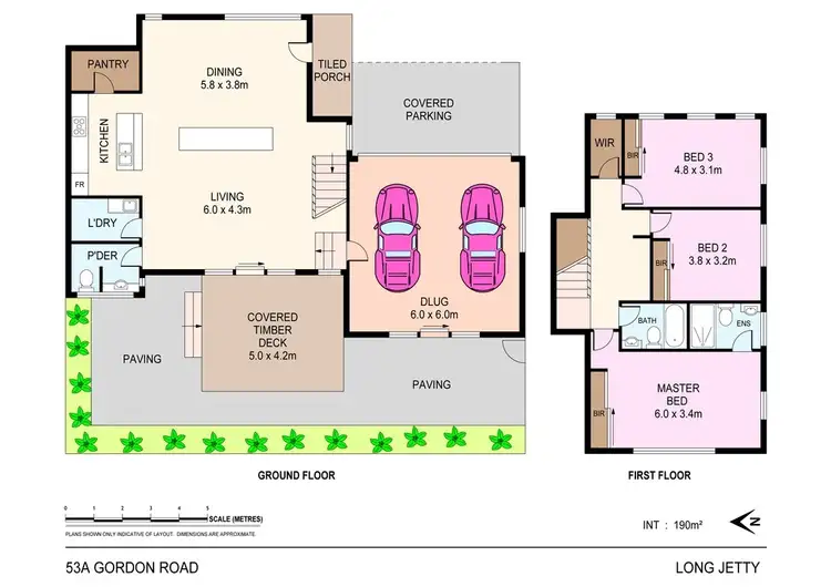 Floorplan of Homely townhouse listing, 53A Gordon Road, Long Jetty NSW 2261