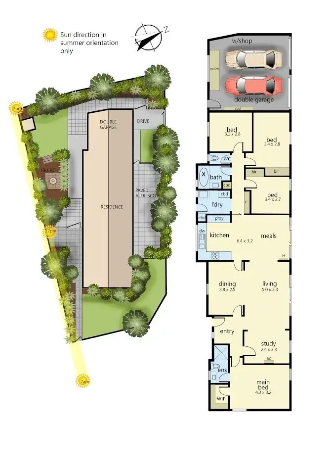 Floorplan of Homely house listing, 2 Bunarong Drive, Frankston VIC 3199