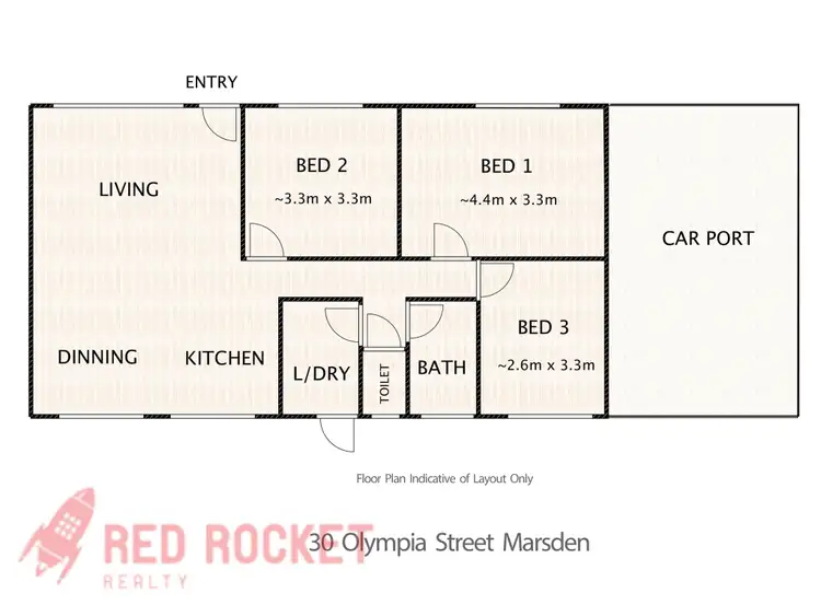 Floorplan of Homely house listing, 30 Olympia Street, Marsden QLD 4132