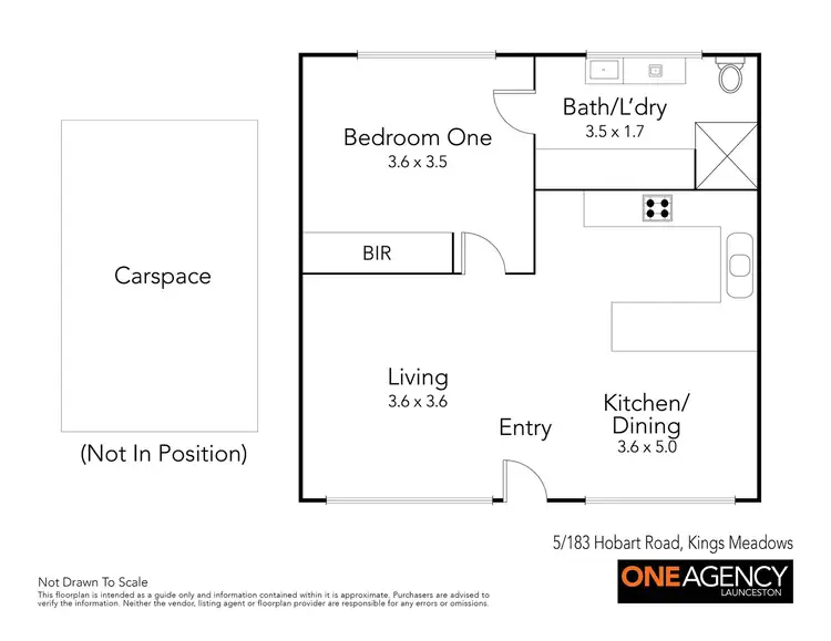 Floorplan of Homely house listing, 5/183 Hobart Road, Kings Meadows TAS 7249
