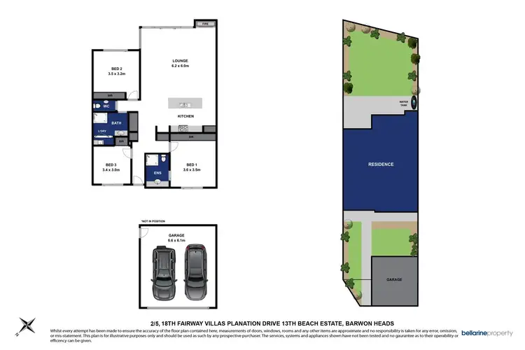 Floorplan of Homely villa listing, 4/3 Plantation Drive, Barwon Heads VIC 3227