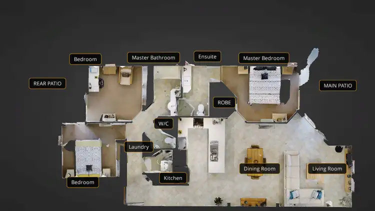 Floorplan of Homely unit listing, 18/23-25 Veivers Road, Palm Cove QLD 4879