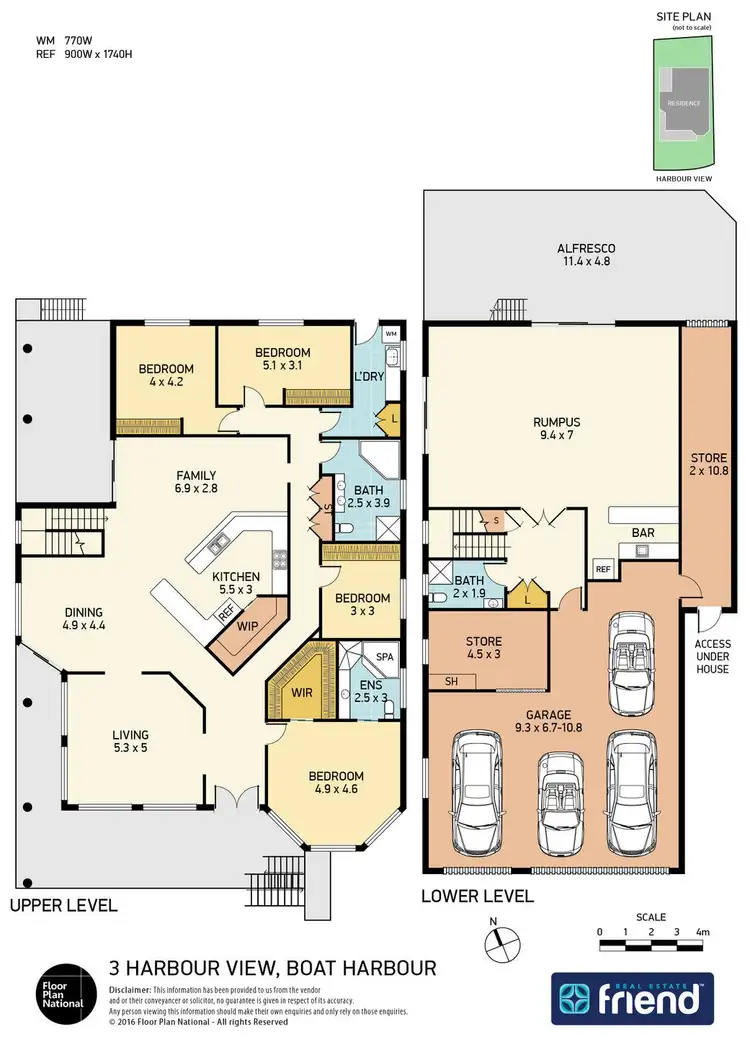 Floorplan of Homely house listing, 3 Harbourview, Boat Harbour NSW 2316