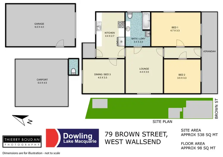 Floorplan of Homely house listing, 79 Brown Street, West Wallsend NSW 2286