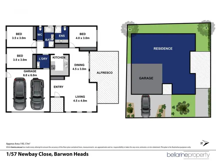 Floorplan of Homely house listing, 57 Newbay Close, Barwon Heads VIC 3227