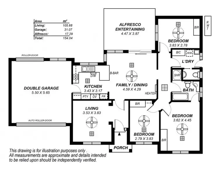 Floorplan of Homely house listing, 15 Winchester Avenue, Hove SA 5048
