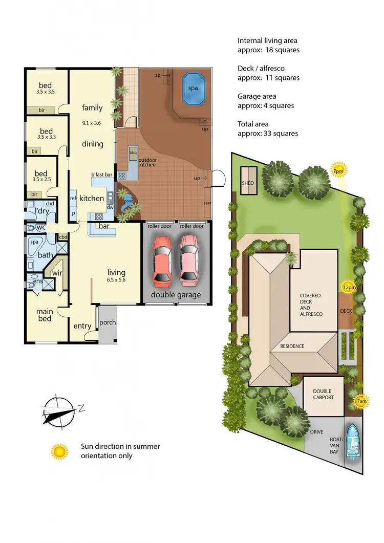 Floorplan of Homely house listing, 21 Myrtle Street, Langwarrin VIC 3910