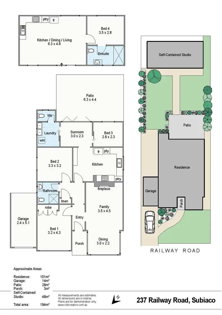 Floorplan of Homely house listing, 237 Railway Road, Subiaco WA 6008