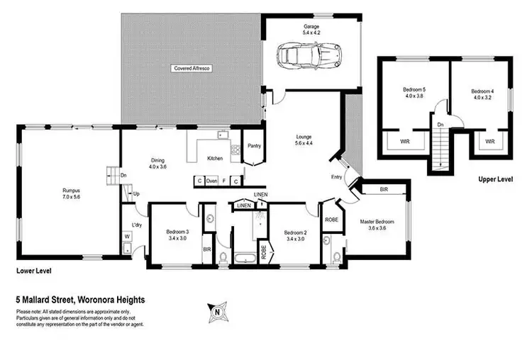 Floorplan of Homely house listing, 5 Mallard Street, Woronora Heights NSW 2233