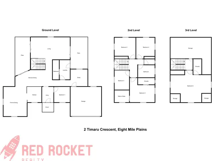 Floorplan of Homely house listing, 2 Timaru Crescent, Eight Mile Plains QLD 4113