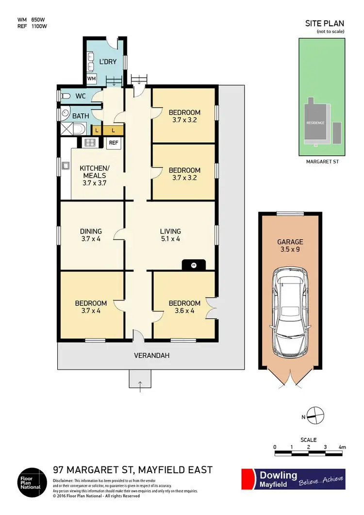 Floorplan of Homely house listing, 97 Margaret Street, Mayfield East NSW 2304