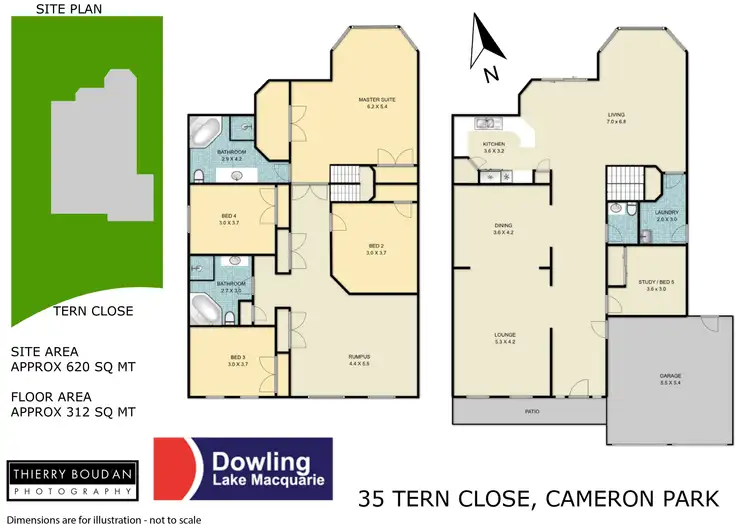 Floorplan of Homely house listing, 35 Tern Close, Cameron Park NSW 2285