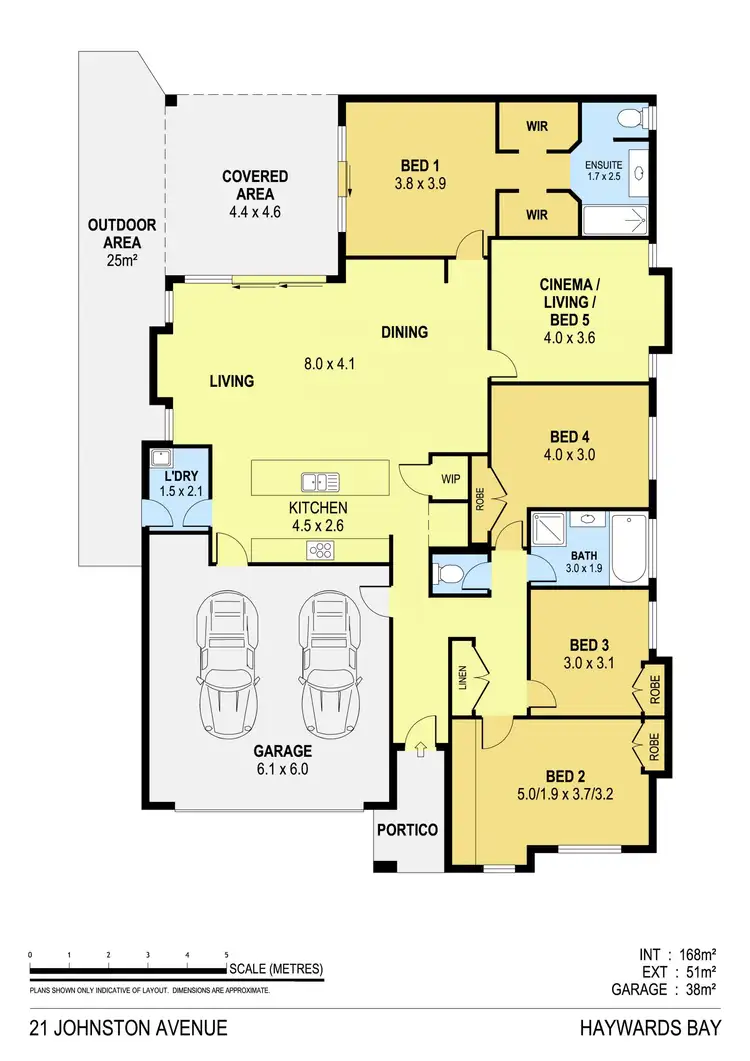Floorplan of Homely house listing, 21 Johnston Ave, Haywards Bay NSW 2530