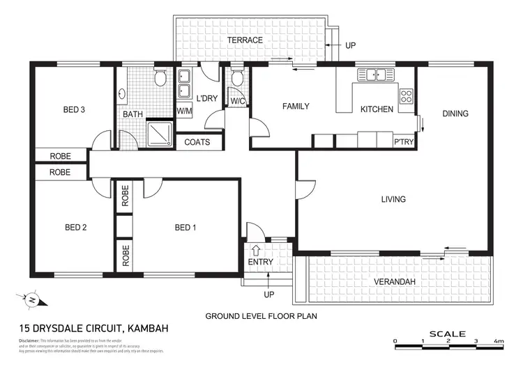 Floorplan of Homely house listing, 15 Drysdale Circuit, Kambah ACT 2902