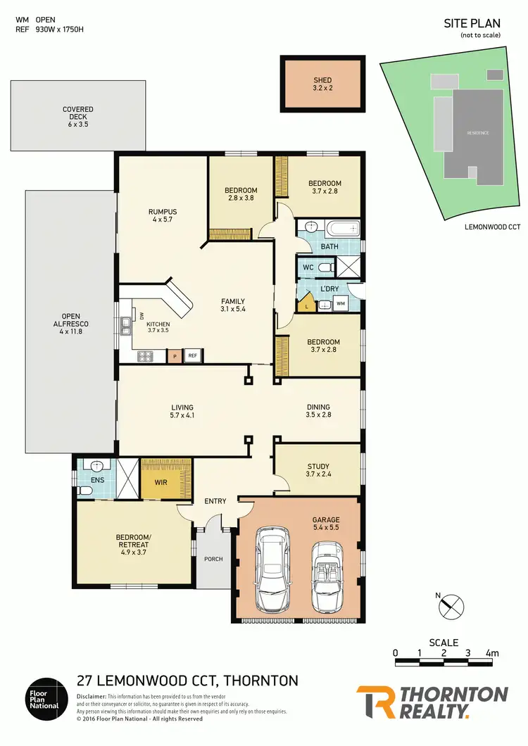 Floorplan of Homely house listing, 27 Lemonwood Circuit, Thornton NSW 2322