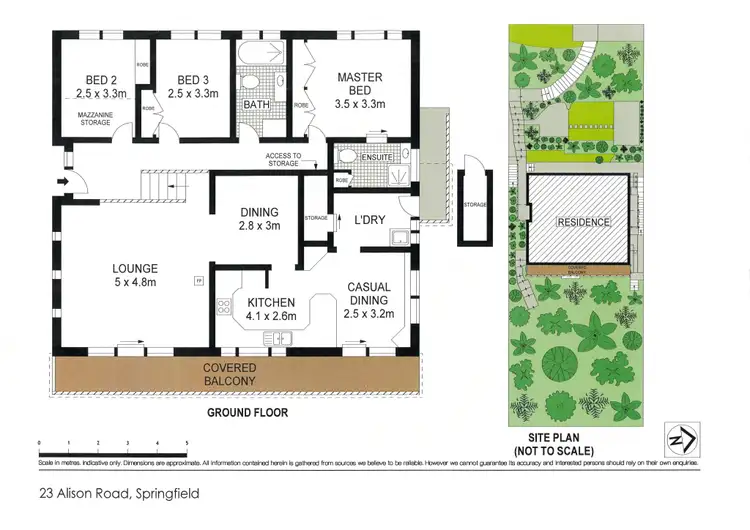 Floorplan of Homely house listing, 23 Alison Road, Springfield NSW 2250