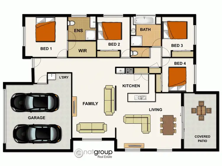 Floorplan of Homely house listing, 18 Crenton Crescent, Heritage Park QLD 4118