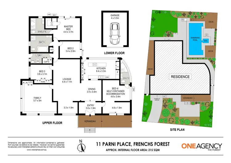 Floorplan of Homely house listing, 11 Parni Place, Frenchs Forest NSW 2086