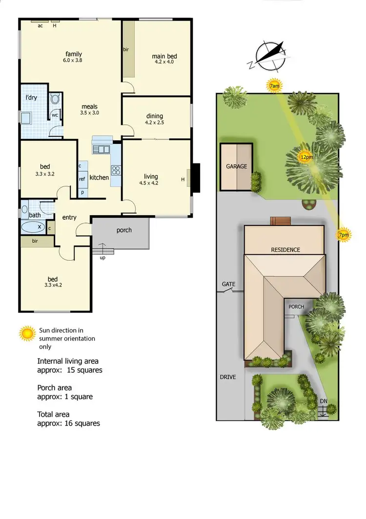 Floorplan of Homely house listing, 52 Orwil Street, Frankston VIC 3199