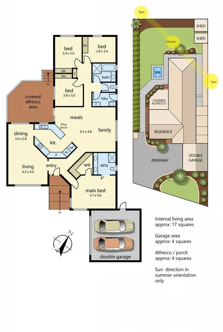 Floorplan of Homely house listing, 8 Stevens Road, Langwarrin VIC 3910