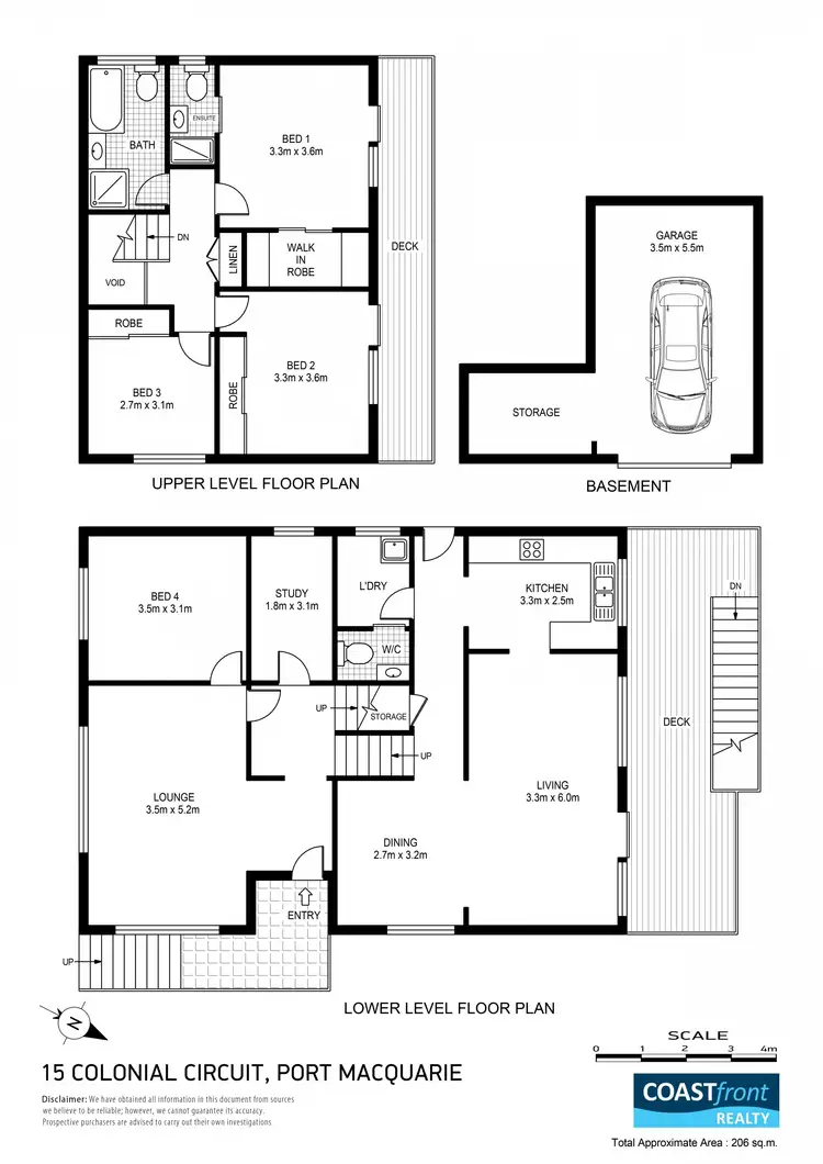 Floorplan of Homely house listing, 15 Colonial Circuit, Port Macquarie NSW 2444