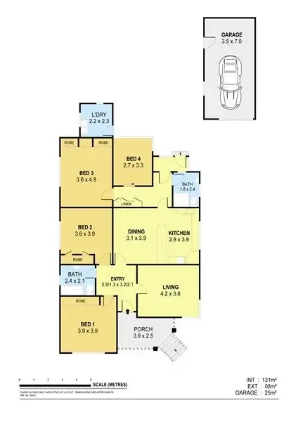 Floorplan of Homely house listing, 10 Gowan Brae Avenue, Mount Ousley NSW 2519