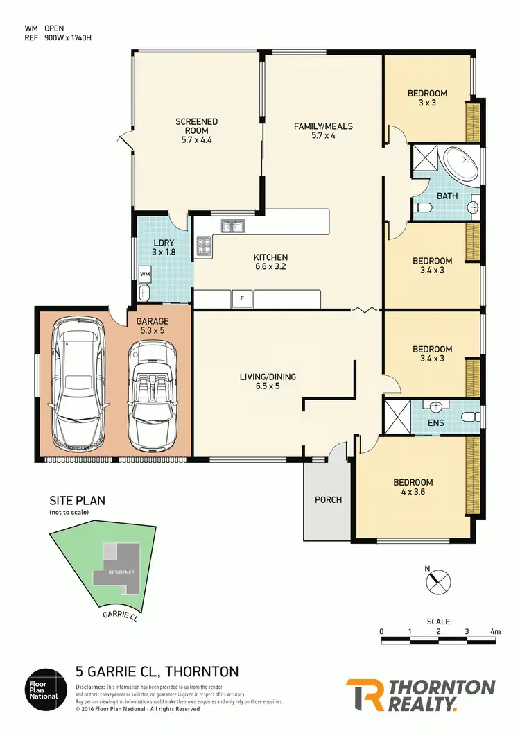 Floorplan of Homely house listing, 5 Garrie Close, Thornton NSW 2322