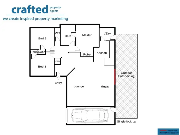 Floorplan of Homely house listing, 9 Calder Ct, Crestmead QLD 4132